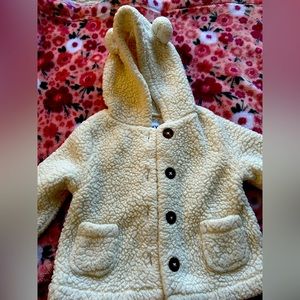 Baby girl Sherpa sweater